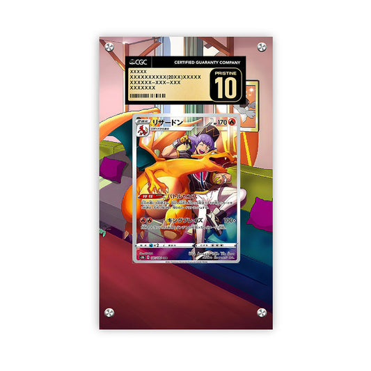 Charizard - TG03/TG30 - Pokémon CGC Extended Artwork Protective Card Display Case