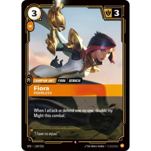 Fiora - Peerless #110