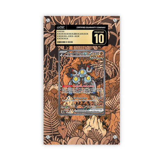 Sandy Shocks ex 159/131 - Pokémon CGC Extended Artwork Protective Card Display Case