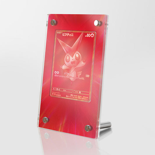 Victini 171/086 - Pokémon Extended Artwork Protective Card Display Case Psa/cgc/tag/raw-0