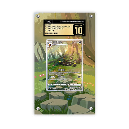 Umbreon Cbb2c 15/15 - Pokémon Extended Artwork Protective Card Display Case Psa/cgc/tag/raw-2