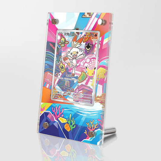Scorbunny 053 - Pokémon Extended Artwork Protective Card Display Case Psa/cgc/tag/raw-0
