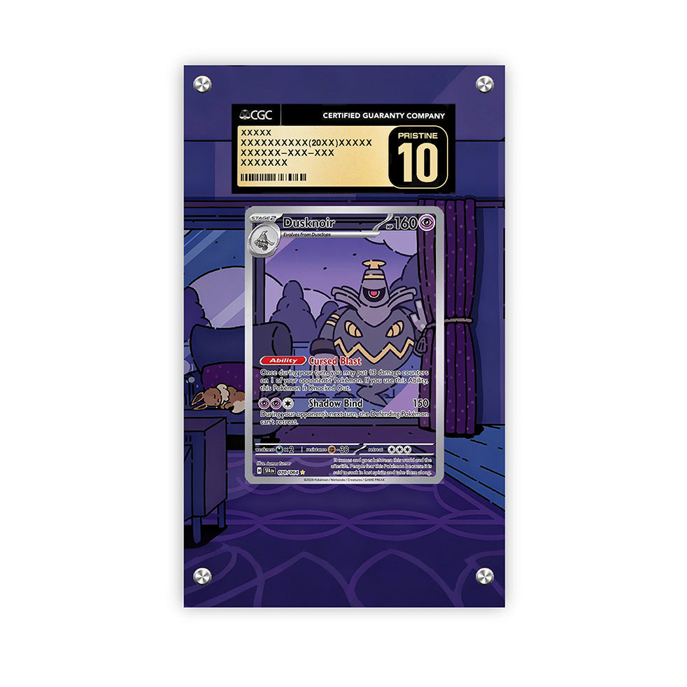 Dusknoir 70/99 - Pokémon Extended Artwork Protective Card Display Case Psa/cgc/tag/raw-2