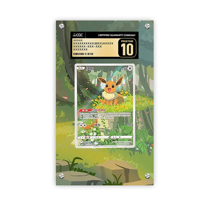 Eevee Cbb2c 15/15 - Pokémon Extended Artwork Protective Card Display Case Psa/cgc/tag/raw-2