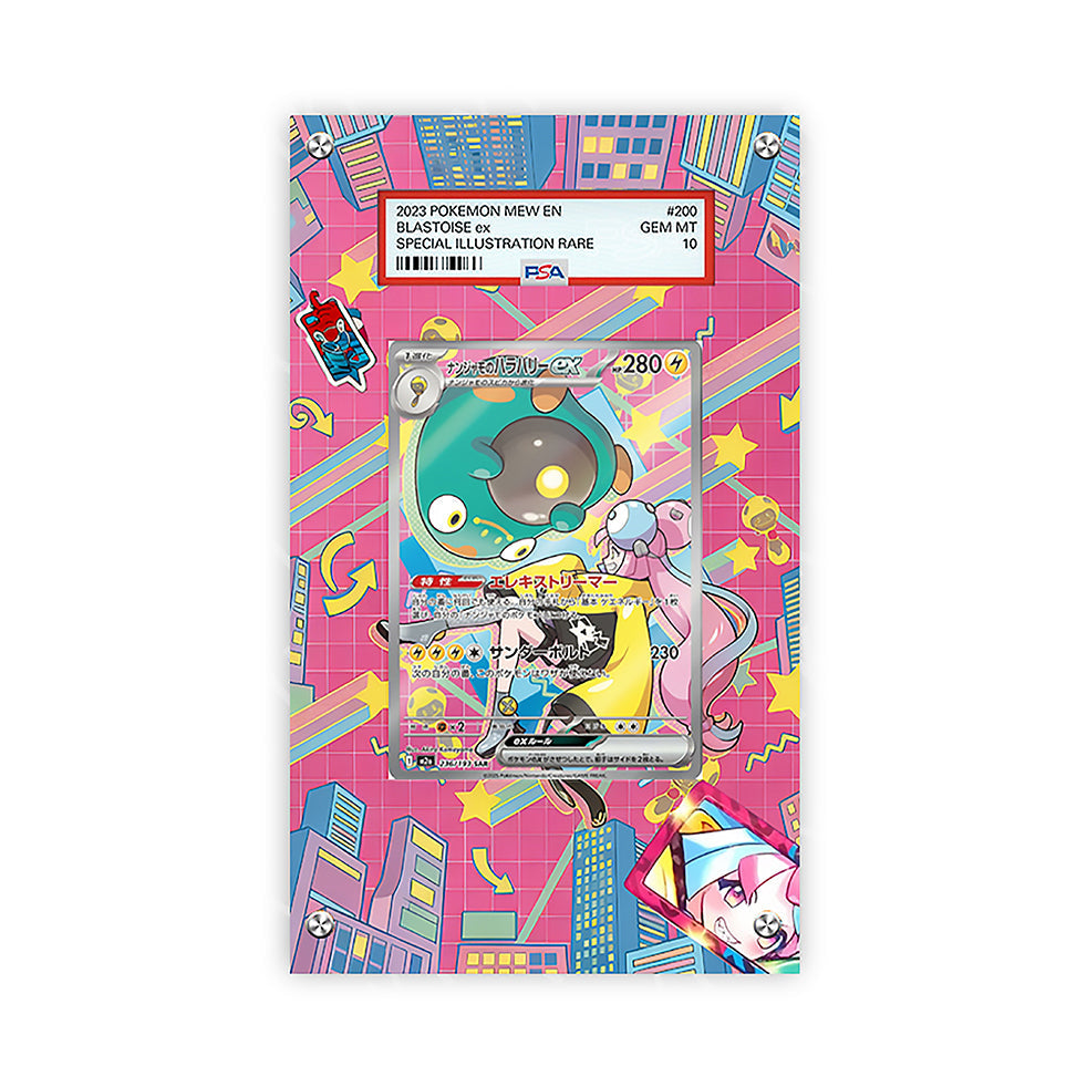 Iono's Bellibolt ex - 236/193 - Pokémon PSA Extended Artwork Protective Card Display Case