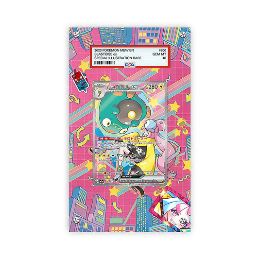 Iono's Bellibolt ex - 236/193 - Pokémon PSA Extended Artwork Protective Card Display Case