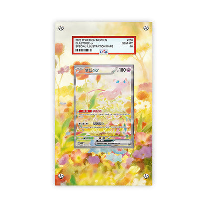 Mew ex Promo 003/SV-P - Pokémon PSA Extended Artwork Protective Card Display Case