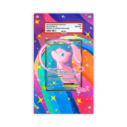 Mew RC24/RC25 - Pokémon PSA Extended Artwork Protective Card Display Case