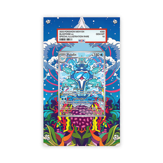 Palafin 200/197 - Pokémon PSA Extended Artwork Protective Card Display Case