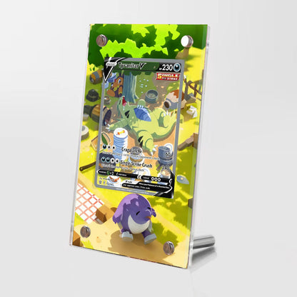 Tyranitar 155/163 - Pokémon Extended Artwork Protective Card Display Case