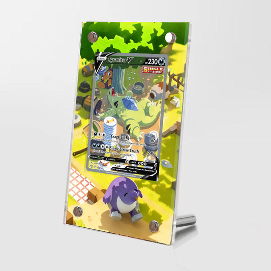 Tyranitar 155/163 - Pokémon Extended Artwork Protective Card Display Case