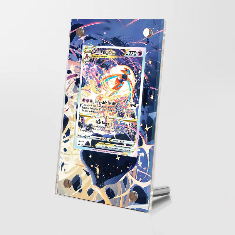 Deoxys VSTAR GG46 - Pokémon Extended Artwork Protective Card Display Case