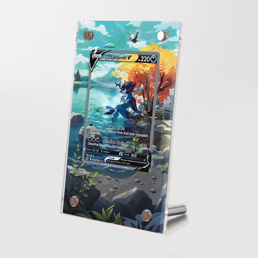 Hisuian Samurott V GG51/GG70 - Pokémon Extended Artwork Protective Card Display Case