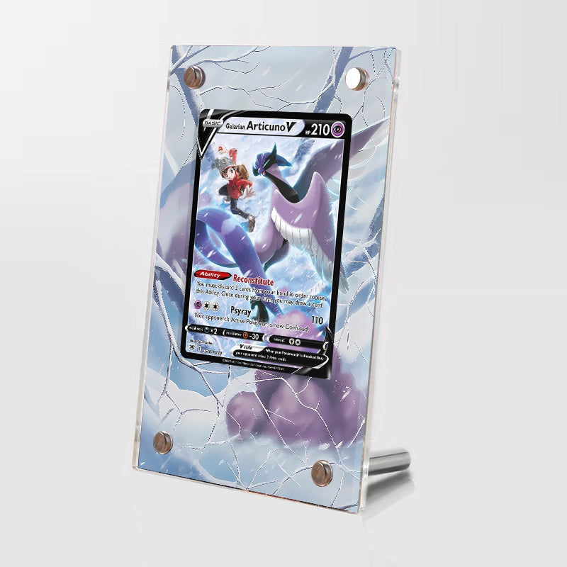 Galarian Articuno V – TG16/TG30 - Pokémon Extended Artwork Protective Card Display Case