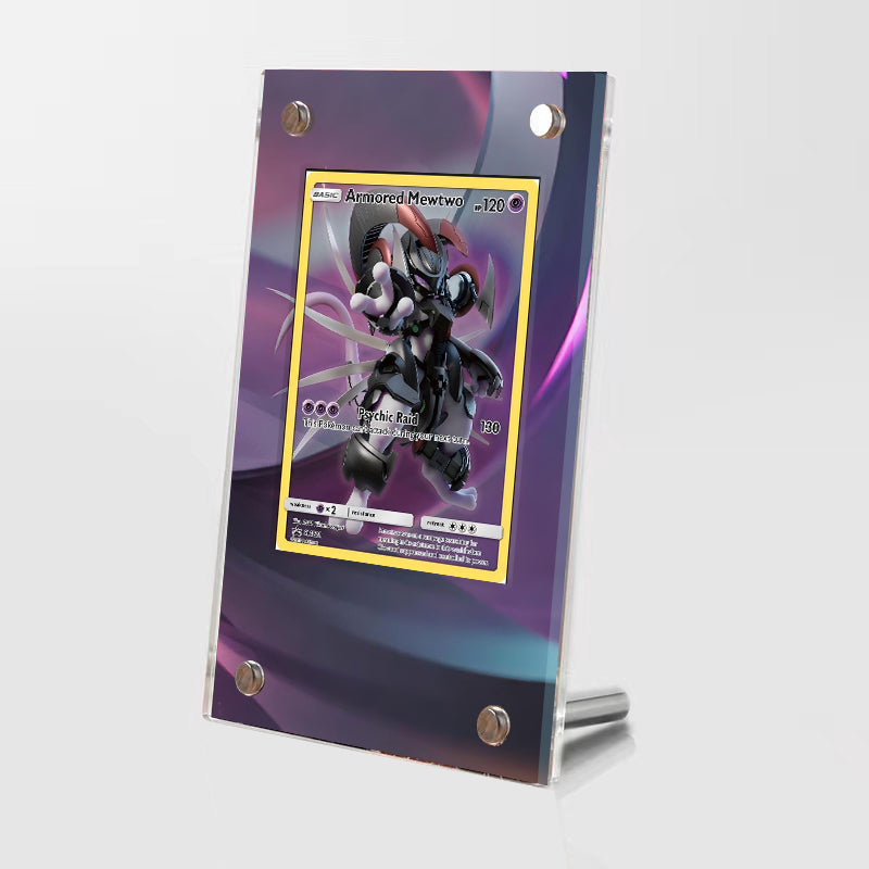 Armored Mewtwo SM228 - Pokémon Extended Artwork Protective Card Display Case