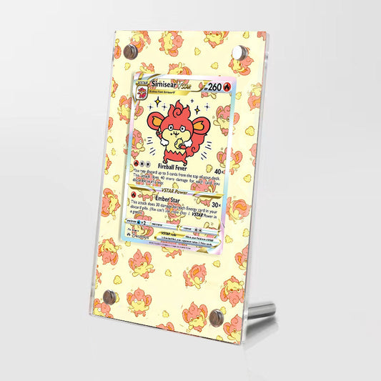 Simisear VSTAR Gg37/gg70 - Pokémon Extended Artwork Protective Card Display Case Psa/raw