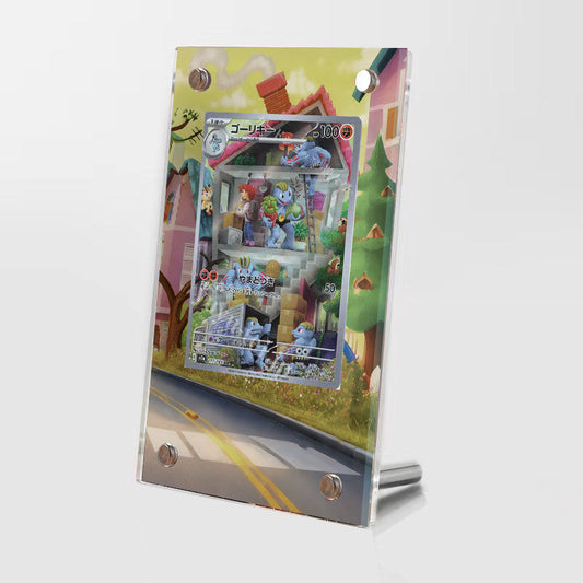 Machoke 177/165 - Pokémon Extended Artwork Protective Card Display Case Psa/raw
