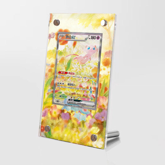 Mew ex Promo 003/SV-P - Pokémon Extended Artwork Protective Card Display Case