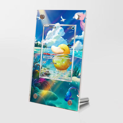 Psyduck AR 199/193 - Pokémon Extended Artwork Protective Card Display Case