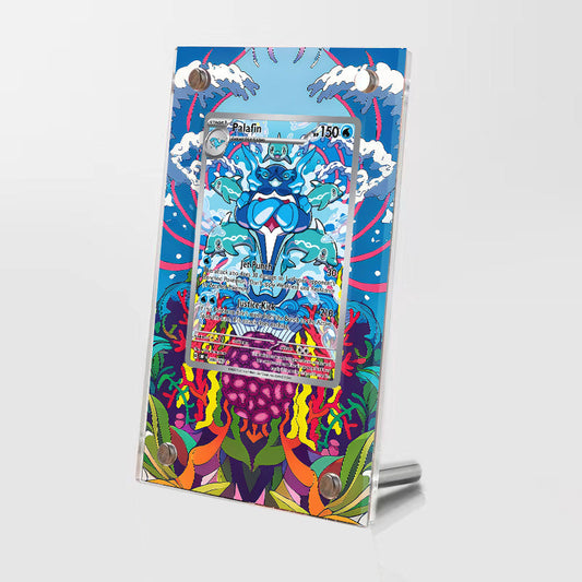 Palafin 200/197 - Pokémon Extended Artwork Protective Card Display Case