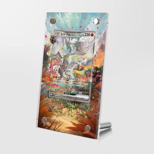 Reshiram EX 166/086 - Pokémon Extended Artwork Protective Card Display Case Psa/raw