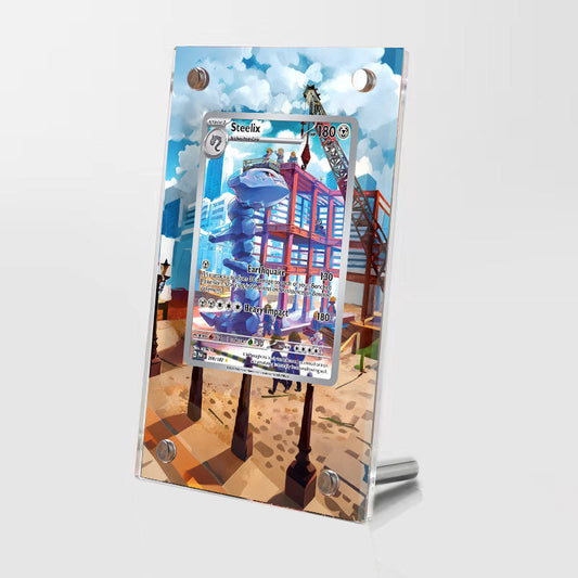 Steelix 208/182 - Pokémon Extended Artwork Protective Card Display Case