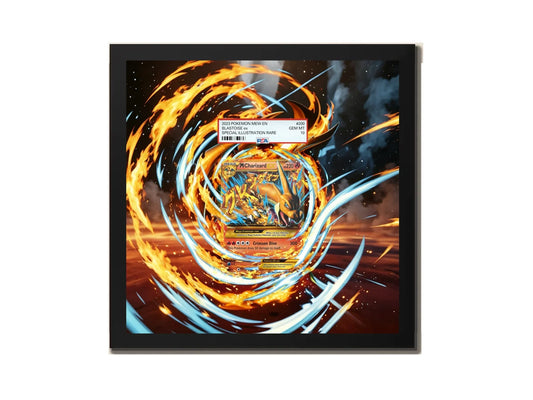 Mega Charizard-EX - 13/108 - Extended artwork Metal Frame