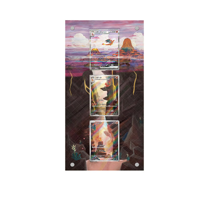 Charizard Charmeleon Charmander - Pokémon Extended Artwork Protective Card Wall Frame
