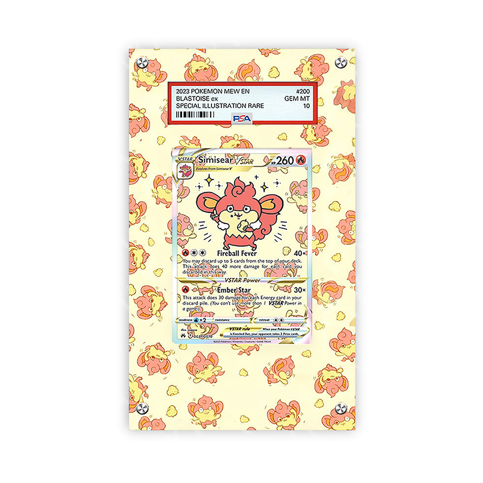 Simisear VSTAR GG37/GG70 - Pokémon PSA Extended Artwork Protective Card Display Case