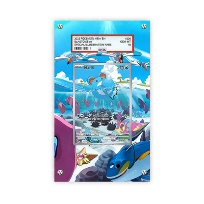 Marill 204/193 - Pokémon PSA Extended Artwork Protective Card Display Case