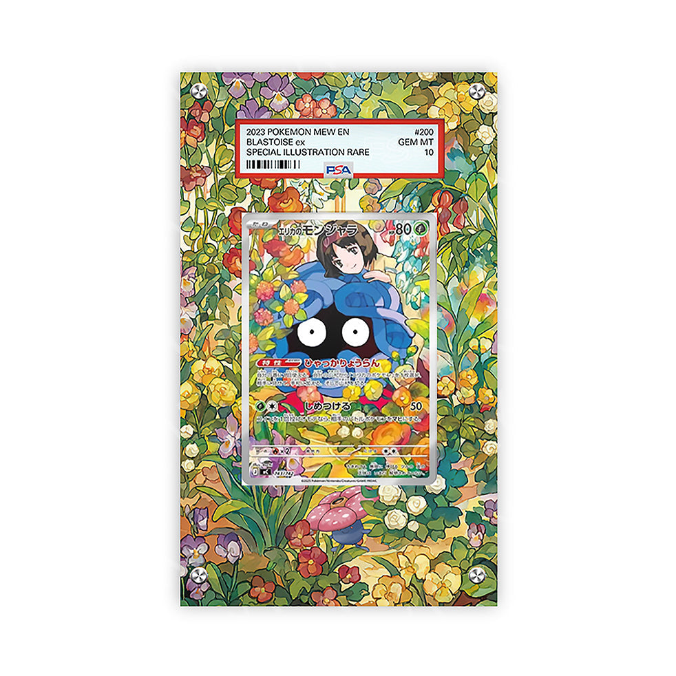 Erika's Tangela 743/742 - Pokémon PSA Extended Artwork Protective Card Display Case