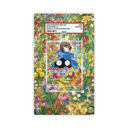 Erika's Tangela 743/742 - Pokémon PSA Extended Artwork Protective Card Display Case