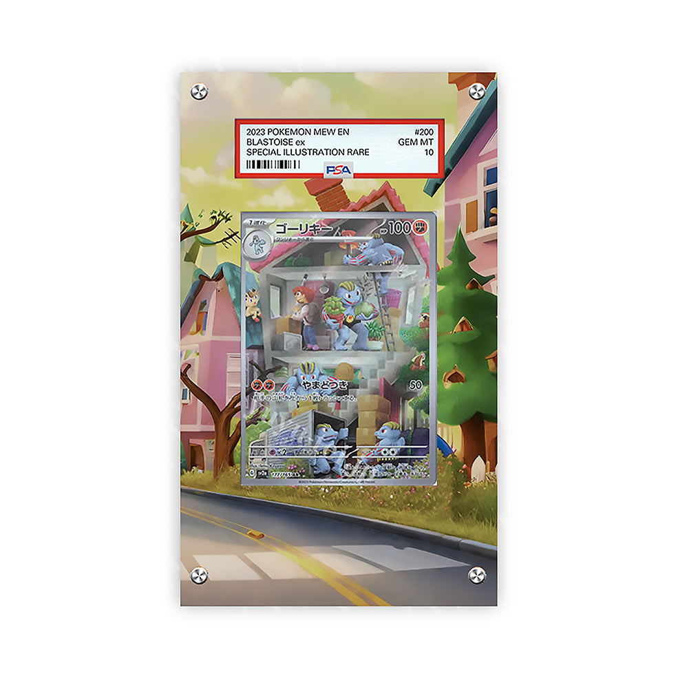 Machoke 177/165 - Pokémon Extended Artwork Protective Card Display Case Psa/raw-1