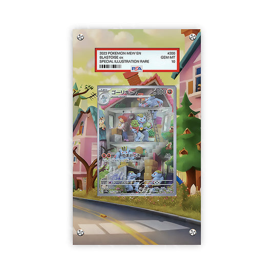 Machoke 177/165 - Pokémon Extended Artwork Protective Card Display Case Psa/raw