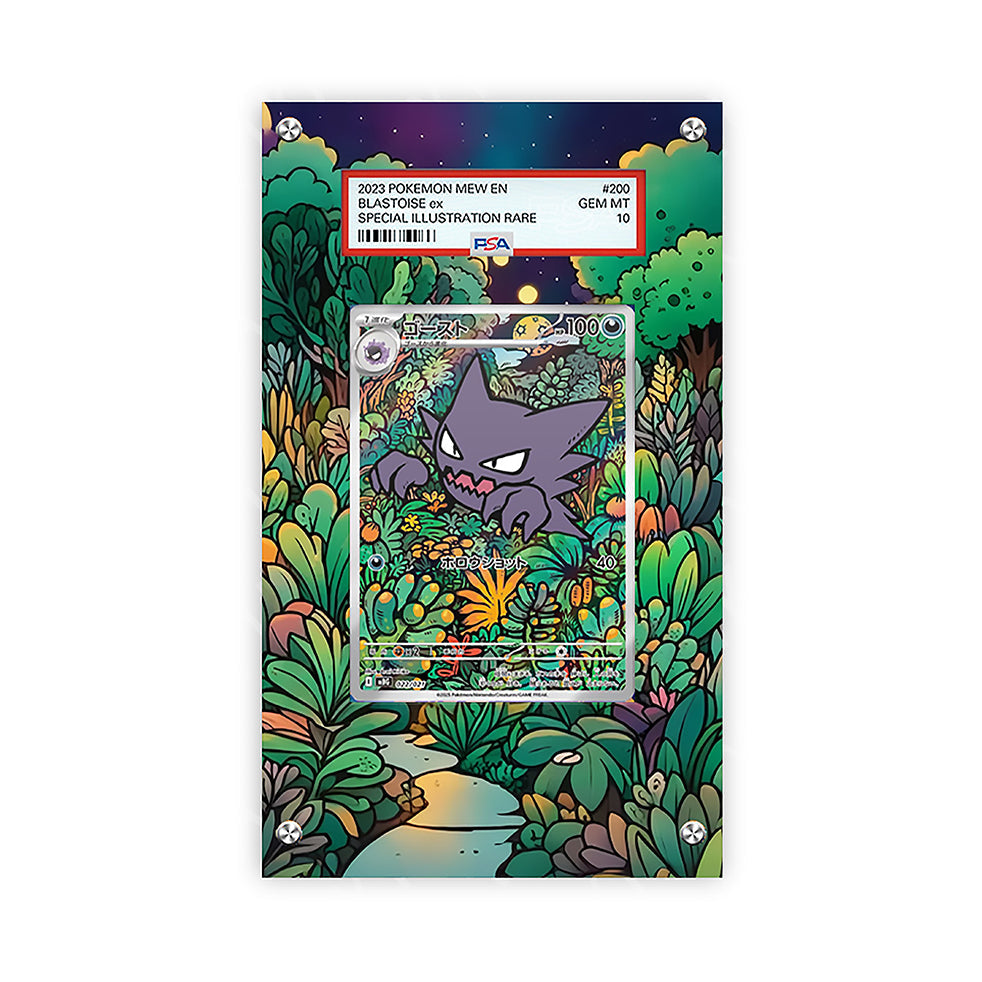 Haunter 027 - Pokémon Extended Artwork Protective Card Display Case Psa/raw