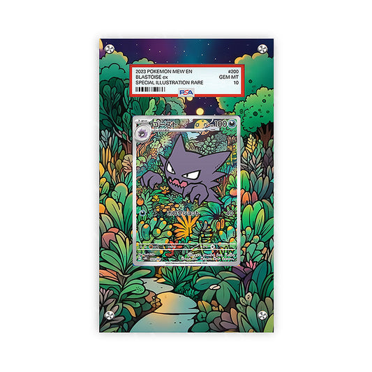 Haunter 027 - Pokémon Extended Artwork Protective Card Display Case Psa/raw