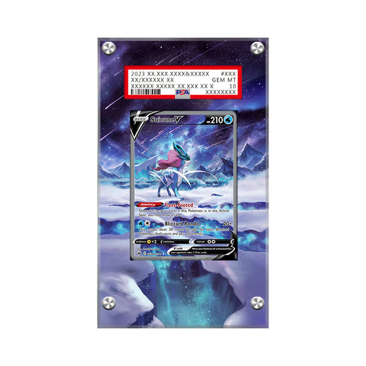 Suicune V - GG38/GG70 - Pokémon PSA Extended Artwork Protective Card Display Case