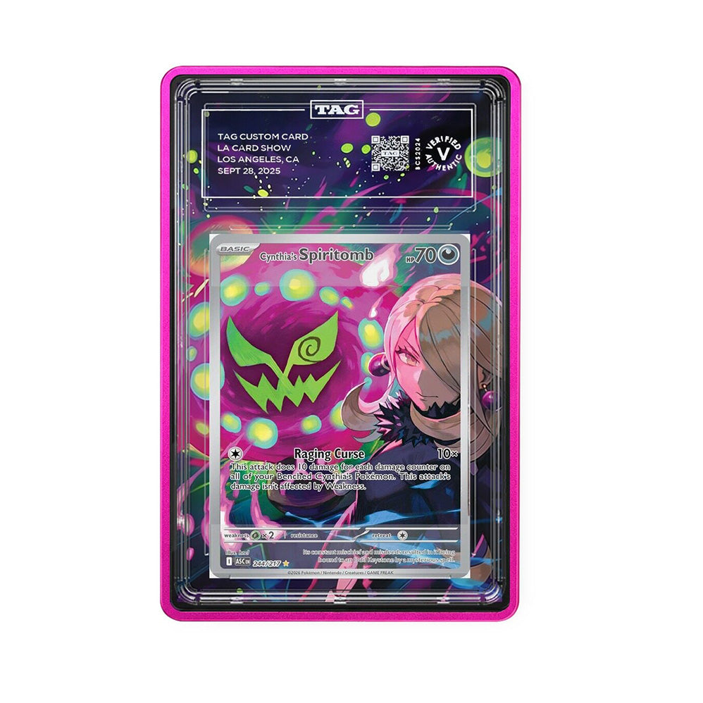 Cynthia's Spiritomb 244/217 - Gradeguardian Extended Artwork For Psa / Cgc / Bgs / Tag-3