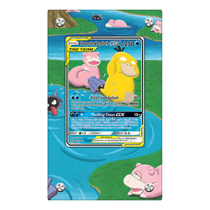 Slowpoke & Psyduck GX – 218/236 - Pokémon Extended Artwork Protective Card Display Case