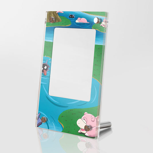 Slowpoke & Psyduck GX – 218/236 - Pokémon Extended Artwork Protective Card Display Case