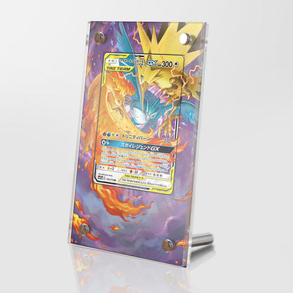 Moltres & Zapdos & Articuno GX - Pokémon Extended Artwork Protective Card Display Case