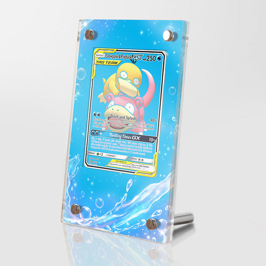 Psyduck & Slowpoke GX 217/236 - Pokémon Extended Artwork Protective Card Display Case