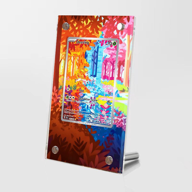 Deerling – 165/162 - Pokémon Extended Artwork Protective Card Display Case