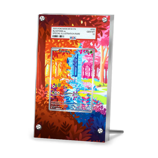 Deerling – 165/162 - Pokémon PSA Extended Artwork Protective Card Display Case