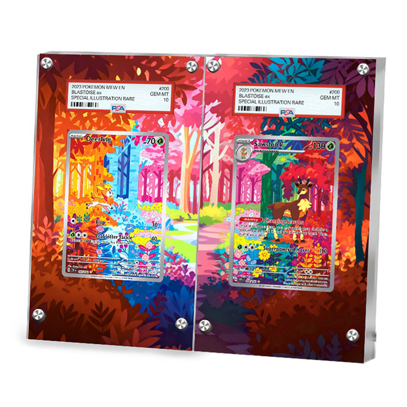 Deerling – 165/162 - Pokémon PSA Extended Artwork Protective Card Display Case