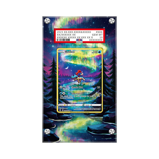 Keldeo – GG07/GG70 - Pokémon PSA Extended Artwork Protective Card Display Case
