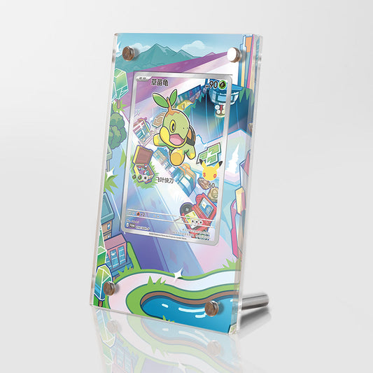 Turtwig - MEP40 - Pokémon Extended Artwork Protective Card Display Case