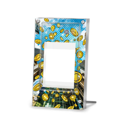 Gholdengo ex 164/131  - Pokémon Extended TAG Artwork Protective Card Display Case