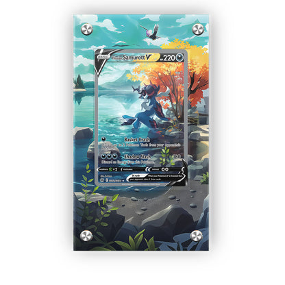 Hisuian Samurott V GG51/GG70 - Pokémon Extended Artwork Protective Card Display Case