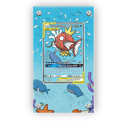 Magikarp & Wailord GX - Pokémon Extended Artwork Protective Card Display Case